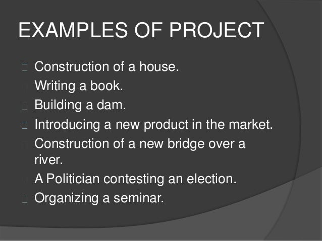 Project management for construction of a house Project management for construction of a house